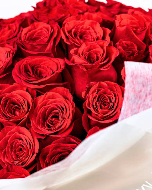 Bouquet 50 Rosas Rojas