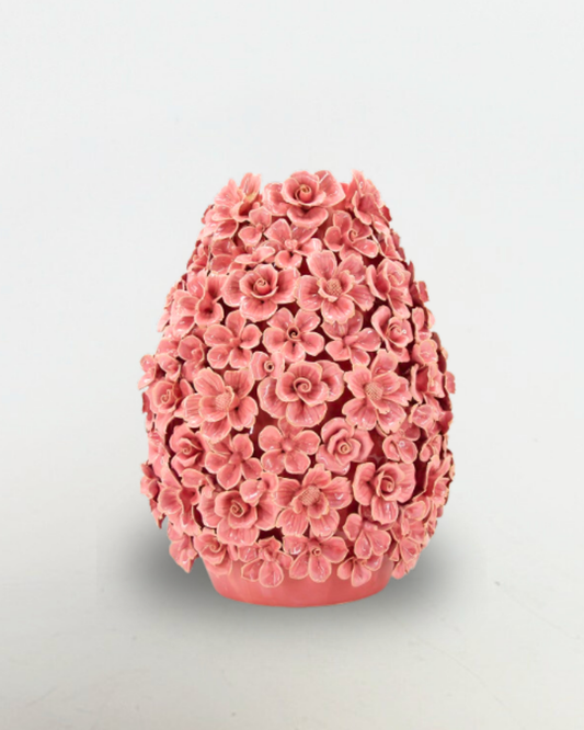Jarrón Roselle Coral