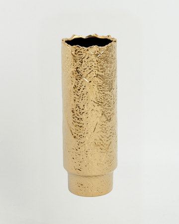 Jarrón Áurea Dorada Esbelto