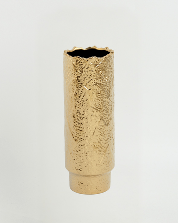 Jarrón Áurea Dorada