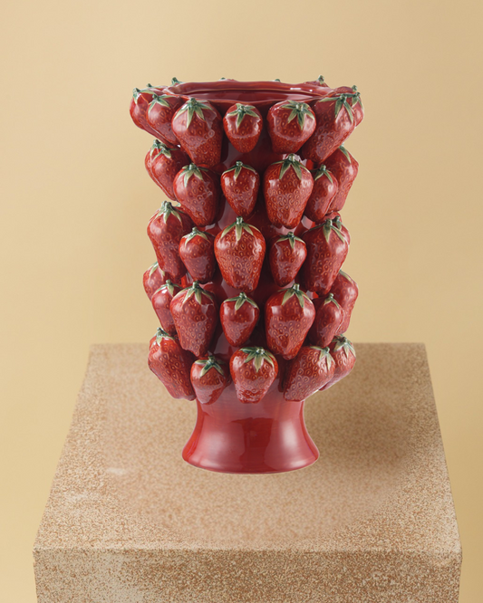 Jarrón Frutal Rojo XL