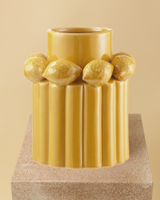 Jarrón Amalfi Amarillo