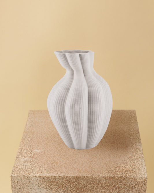 Jarrón Armonía Blanca Petite