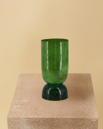Jarrón Aura Verde Pequeño